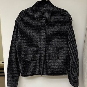 NWOT rag & bone Black and White Utility Jacket